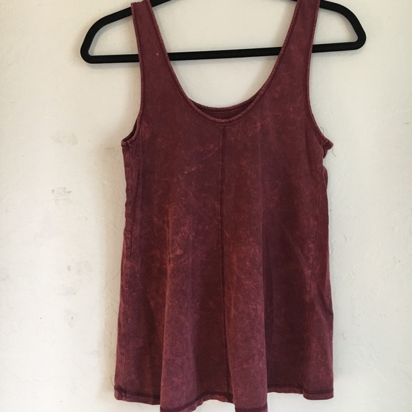 Purple Washed Out Tank - Picture 2 of 3